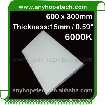 Energy Saving 6000K 300 600mm flexible led panel lights